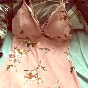 Short flower dress